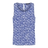T-Shirt Sans Manches Bleu à Motifs Femme Only Nova Life