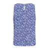 T-Shirt Sans Manches Bleu à Motifs Femme Only Nova Life