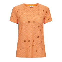 T-shirt Orange Femme JDY Cathinka