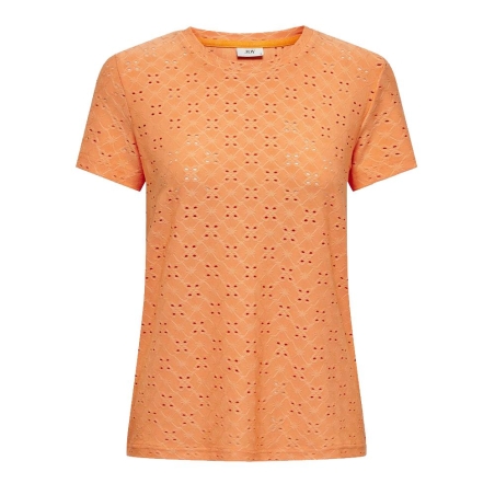T-shirt Orange Femme JDY Cathinka