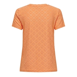 T-shirt Orange Femme JDY Cathinka