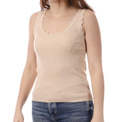 Débardeur Beige Femme JDY Nanna