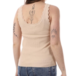 Débardeur Beige Femme JDY Nanna