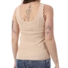 Débardeur Beige Femme JDY Nanna