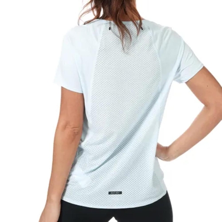 T-shirt de Running Bleu Femme Adidas Hea