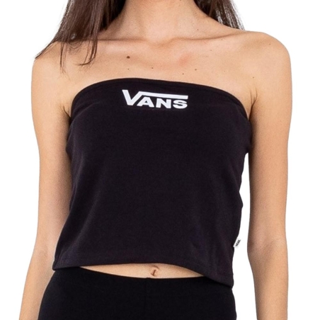 Top Noir Femme Vans Flying