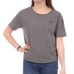 T-Shirt Gris Femme Le Coq Sportif Loose