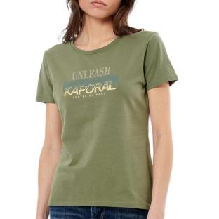 T-Shirt Vert Femme Kaporal LORIE