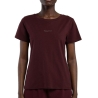 T-Shirt Bordeaux Femme Teddy Smith Ribelle