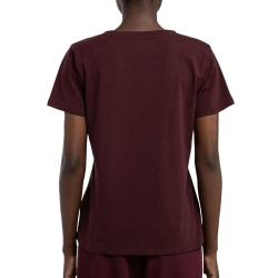 T-Shirt Bordeaux Femme Teddy Smith Ribelle