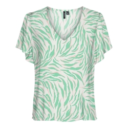 T-Shirt Vert Femme Vero Moda Easy Joy