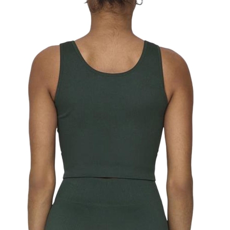 Haut de Sport Vert Foncé Femme ONLY PLAY Life