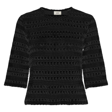 T-shirt en Maille Noir Femme JDY Elly