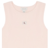 Débardeur Rose Femme Calvin Klein Jeans Label