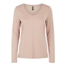 T-Shirt Rose Femme Pieces Pckamala