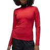T-shirt Manches Longues Rouge Femme Nike Flight