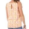 Débardeur Imprimé Jaune/Rose Femme Vero Moda Easy