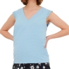 T-Shirt de Grossesse Bleu Femme Vero Moda Maternity 20016420