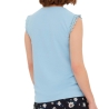 T-Shirt de Grossesse Bleu Femme Vero Moda Maternity 20016420
