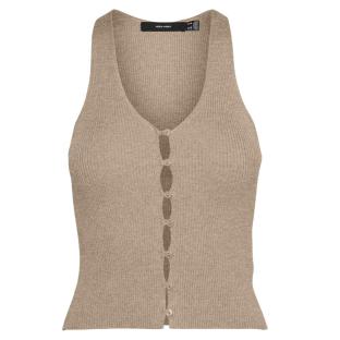 Top Beige Femme Vero Moda Gold