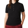 Polo Noir Femme Lacoste PF5462