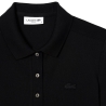 Polo Noir Femme Lacoste PF5462