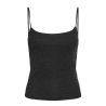 Débardeur Noir/Argenté Femme Vero Moda Kanva Glitter