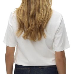 T-shirt Blanc Femme Vero Moda Demi