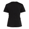 T-shirt Noir Femme Vila Lillie