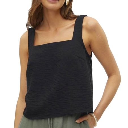 Top Noir Femme Vero Moda Kita