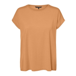 T-shirt Orange Clair Femme Aware Vero Moda Ava