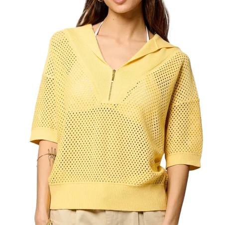 Polo Jaune Femme Kaporal Laiza