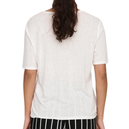 T-shirt Blanc Femme JDY Faustina