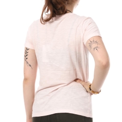 T-shirt Rose Femme Guess College
