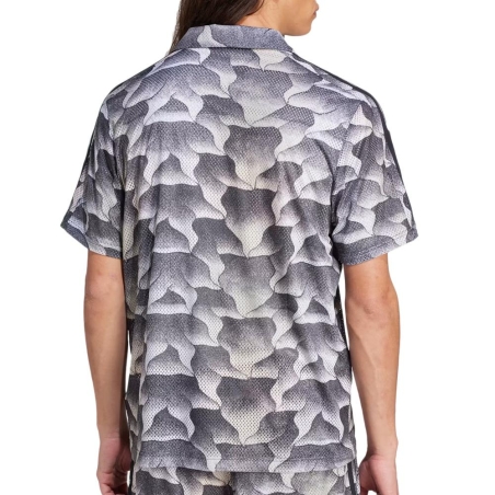 T-Shirt Gris/Noir Femme Adidas Tiro Aopshirt