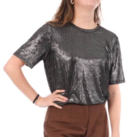 T-Shirt Noir Femme JDY Panther