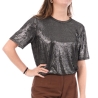 T-Shirt Noir Femme JDY Panther