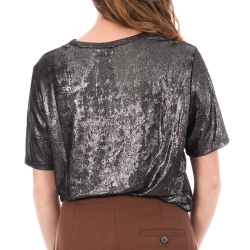 T-Shirt Noir Femme JDY Panther