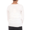 T-Shirt Blanc Femme Vero Moda Saanvi