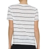 T-Shirt Blanc/Noir Femme JDY Eve