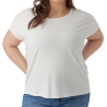 T-shirt Blanc Femme Vero Moda Maya