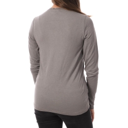 T-Shirt Manches Longues Gris Femme JDY Suma