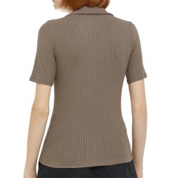 Polo Marron Femme JDY Fransiska