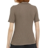 Polo Marron Femme JDY Fransiska