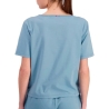 T-shirt Bleu Femme Le Coq Sportif Ess Tee Ss