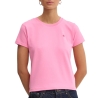 T-Shirt Rose Femme Converse Jersey