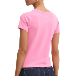 T-Shirt Rose Femme Converse Jersey