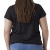 T-shirt Noir Femme Vero Moda Aya Curve
