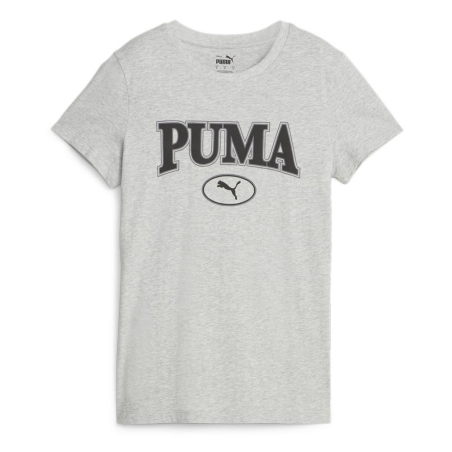 T-shirt Gris Femme Puma Squad Graf