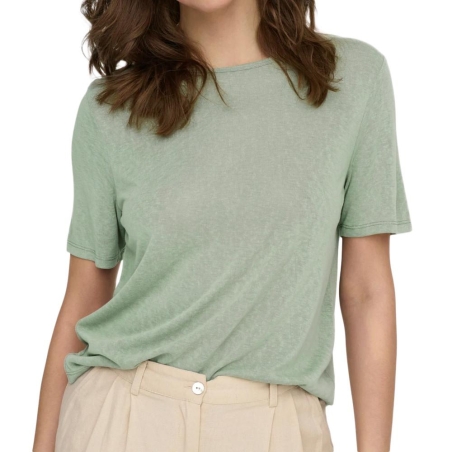 T-shirt Kaki Femme JDY Faustina